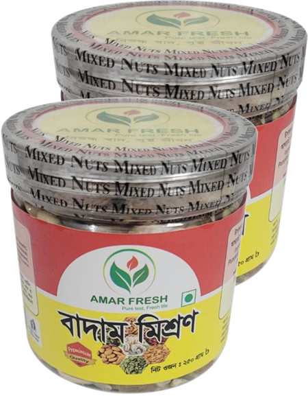 বাদাম মিশ্রন /Mixed Nut (500gm)