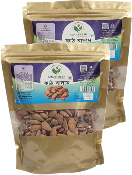 কাঠ বাদাম/Almond Nut (1000gm)